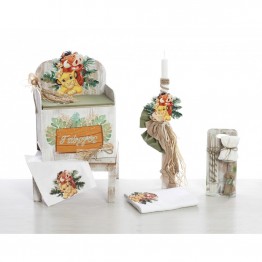 Bellissimo Σετ Βάπτισης για Αγόρι με θέμα Lion King ΣΚΒ-2525